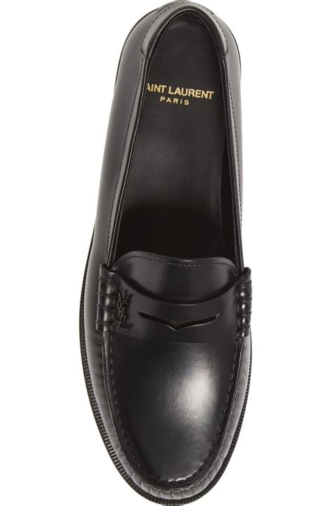 loafers ysl|saint laurent ladies loafers.